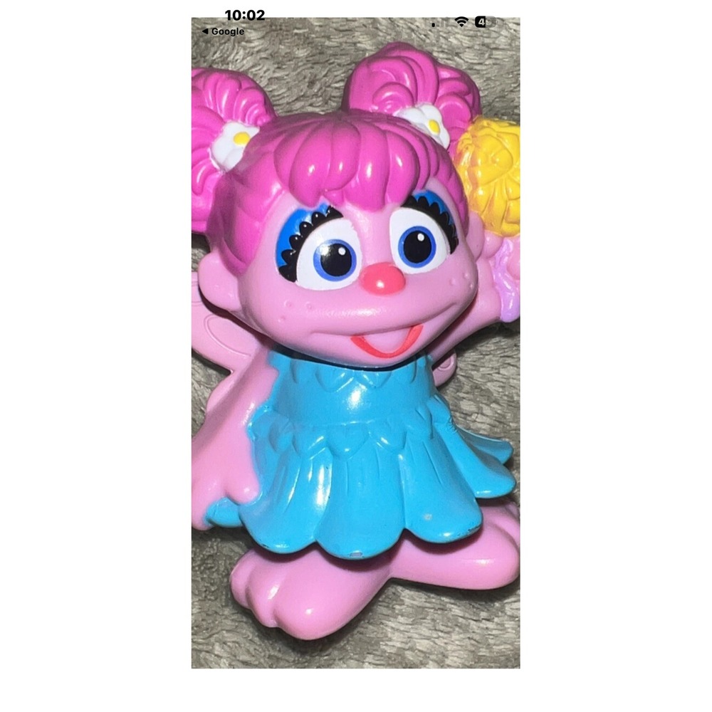 Hasbro Sesame Street Abby Cadabby 3 Inch PVC Figure 2014 Cheerleader C3644